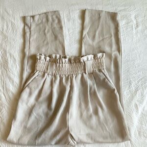 Zara paperbag highwaist pants